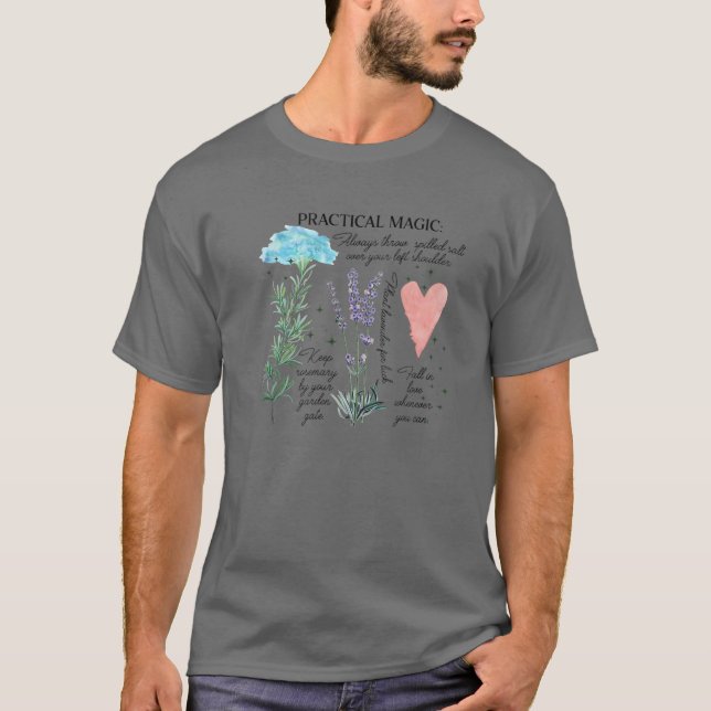 Praxisgräber für Magische Hexengartengärtner Pla T-Shirt (Vorderseite)