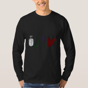 Praxismagie Zaubersprüche Rosemary Lavender Liebe T-Shirt