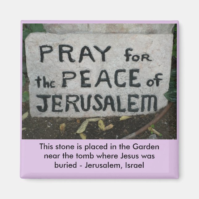 Pray for Peace Magnet (Vorne)