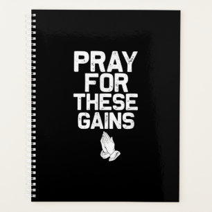 Pray For These Gains Fitness Gym Motivation