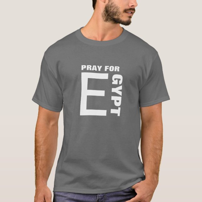 PRAY FÜR ÄGYPTEN T-Shirt (Vorderseite)