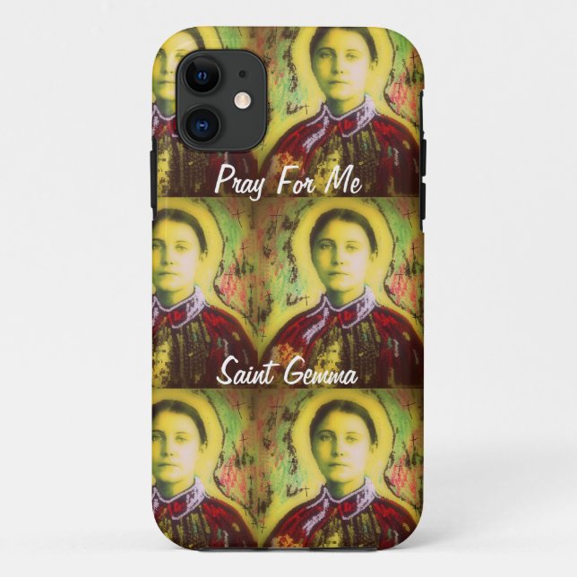 PRAY FÜR MICH SAINT GEMMA Case-Mate iPhone HÜLLE (Rückseite)