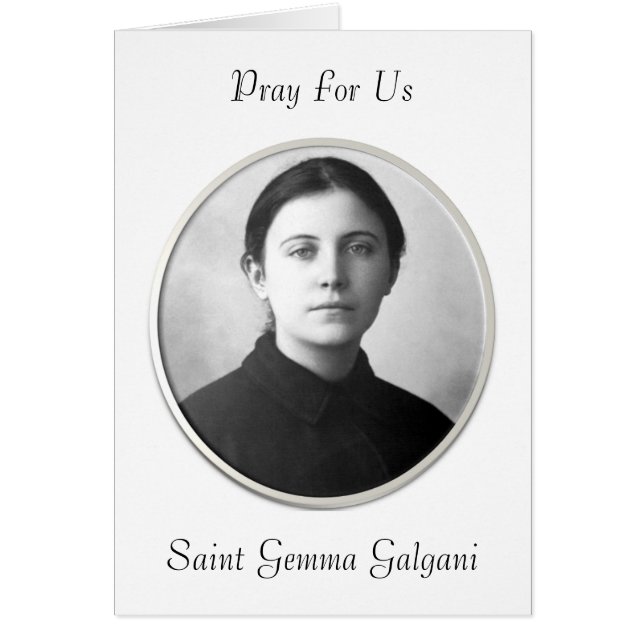 PRAY FÜR UNS SAINT GEMMA GALGANI (Vorne)