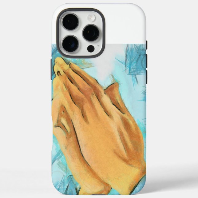 Pray iPhone 16 Pro Max Hülle (Rückseite)