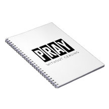 PRAY OHNE ZURÜCKGEHEN Spiral Notebook