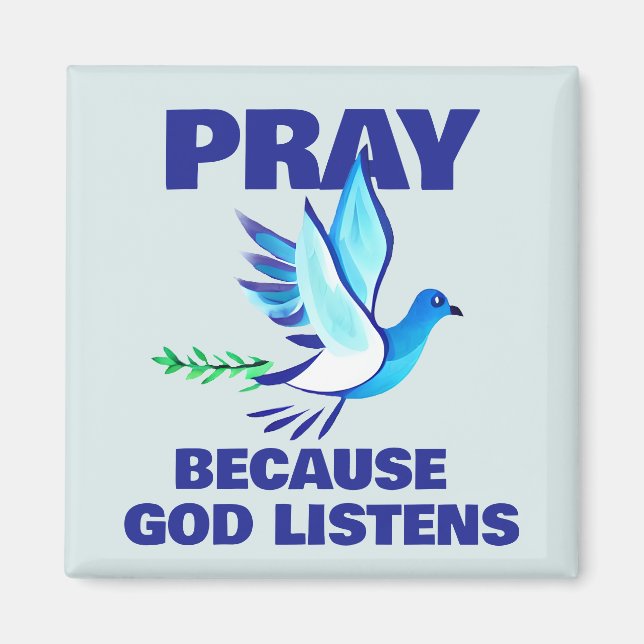 PRAY Poster Magnet (Vorne)