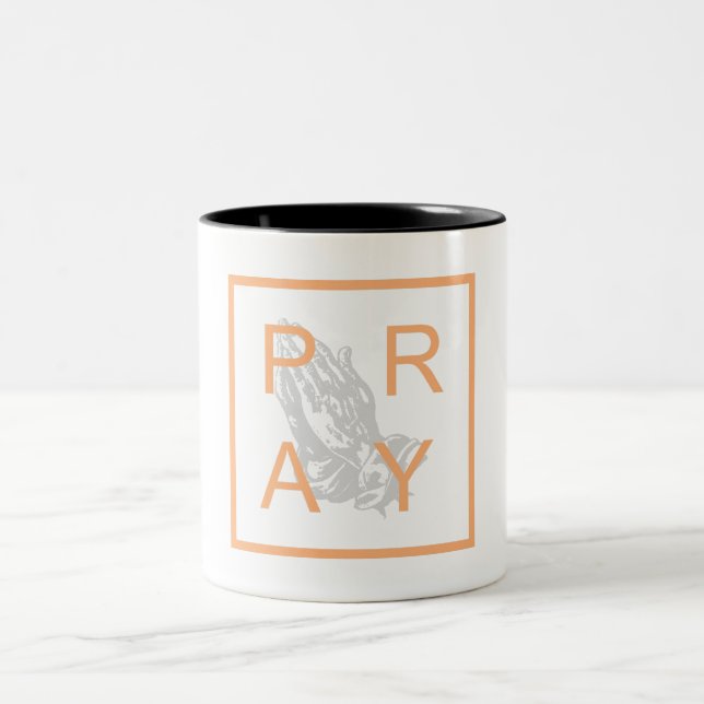 PRAY ZWEIFARBIGE TASSE (Mittel)