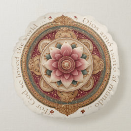 Prayer Cushion, Rundes Kissen