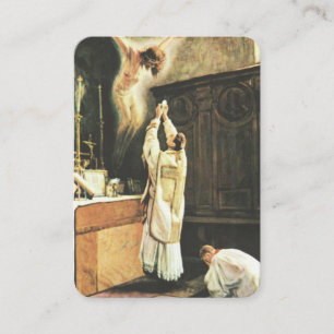 Prayer for Priests by St. Therese Holy Card Visitenkarte