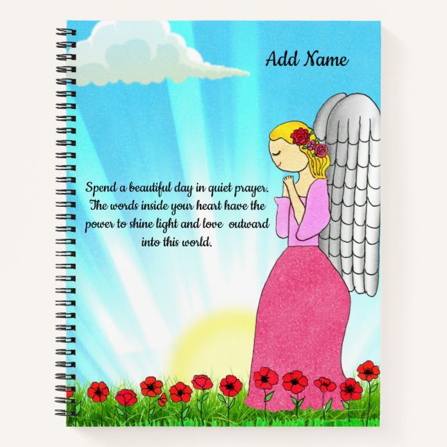 Prayer Garden Prayer Journal Notizbuch (Vorderseite)