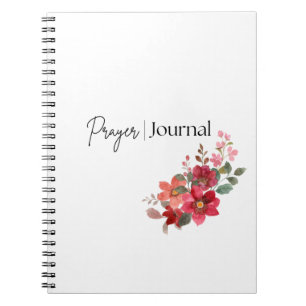Prayer Journal Blume Notizblock