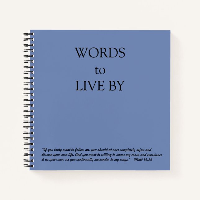 Prayer Journal Notizbuch (Vorderseite)