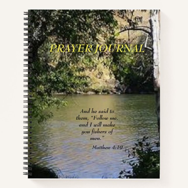 Prayer Journal Notizbuch (Vorderseite)