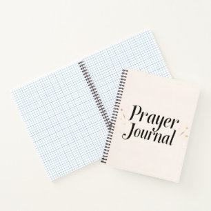Prayer Journal - Personalisiertes Pressebericht Notizbuch
