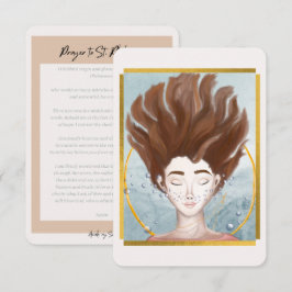 Prayer-Karte St. Philomena Dankeskarte