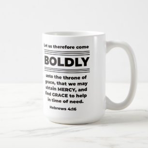 Prayer Mug Bible Verse Hébreu 4:16 KJV