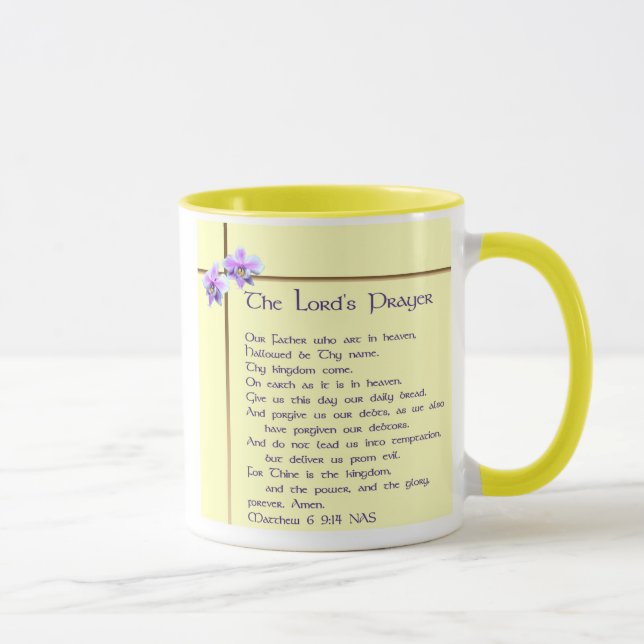 Prayer Mug de seigneur (Droite)