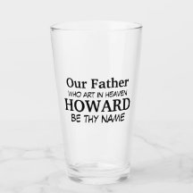 Prayer Pint Glass Lords