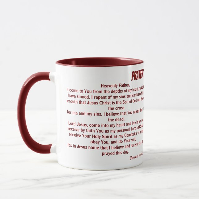 PRAYER TASSE (Links)