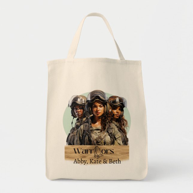 Prayer Warrior tote bag Tragetasche (Vorne)