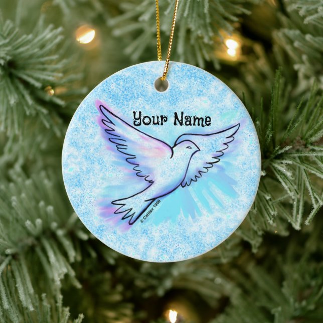 Prayer Works Dove Ornament (Baum)
