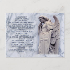 PRAYER ZU SAINT MICHAEL THE ARCHANGEL POSTKARTE