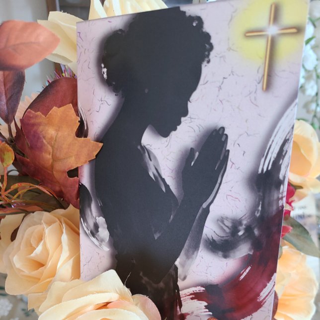 Praying For You Encouragement Karte (Von Creator hochgeladen)