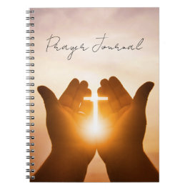 Praying Hands Prayer Journal Notizblock