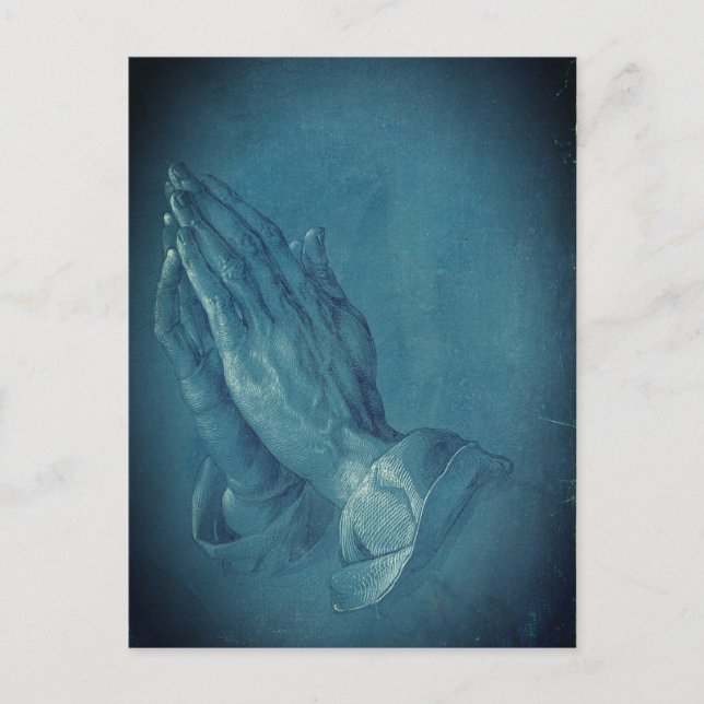 Praying Hands (von Dürer) Postkarte (Vorderseite)