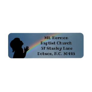 PRAYING KIND MIT RAINBOW
