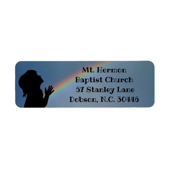 PRAYING KIND MIT RAINBOW (Vorne)
