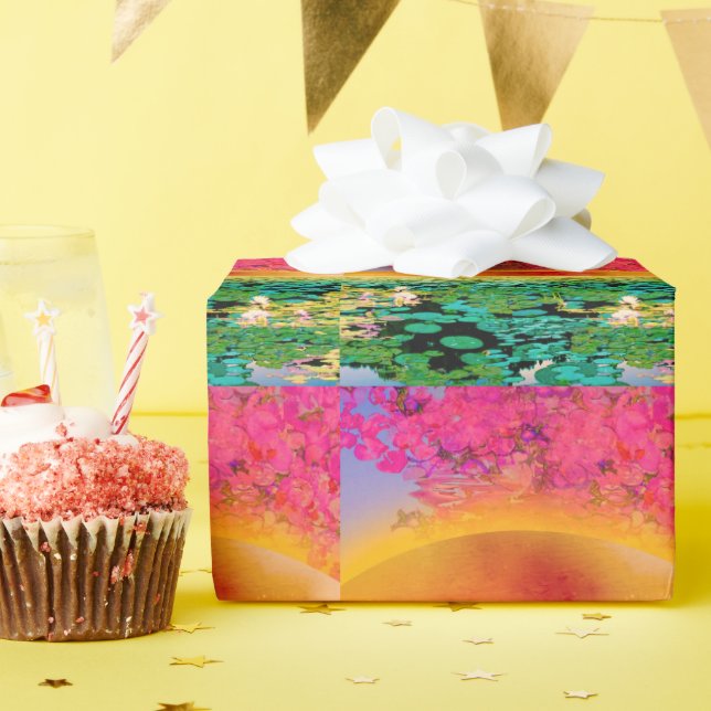 PRAYMANTIS AM SONNENSATZ GESCHENKPAPIER (Geburtstagsparty)