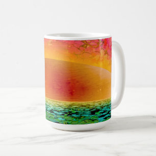 PRAYMANTIS AM SONNENSATZ KAFFEETASSE