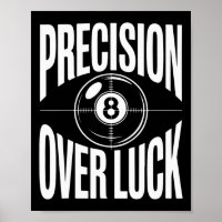 Präzision über Luch 8 Billard Retro