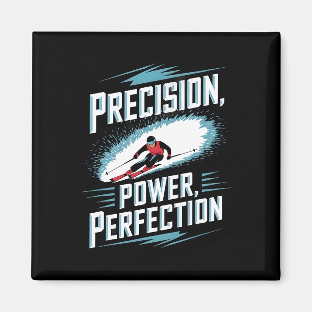 Präzisionskraft Perfektion Alpinski Magnet (Vorne)
