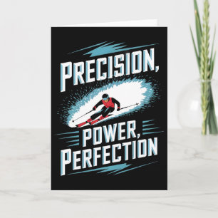 Präzisionsstärke Perfektion Alpinski Karte