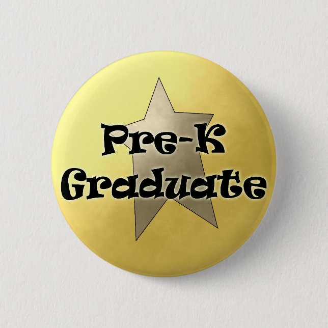Pre-K Abschluss-Geschenke Button (Vorderseite)