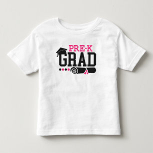 Pre-k Abschluss-T - Shirt, Kindergarten-Abschluss Kleinkind T-shirt
