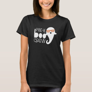 Pre K Boo Crew Prek Lehrer hallowwen Kostüm T-Shirt