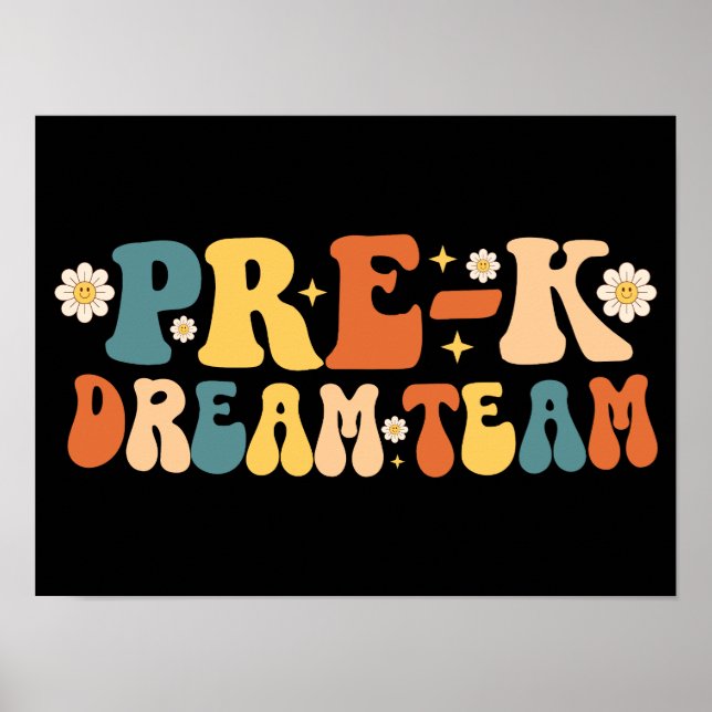Pre-k Dream Team Poster (Vorne)