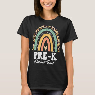 Pre K Dream Team Pre K Teacher Kinder Crew Lehrer T-Shirt
