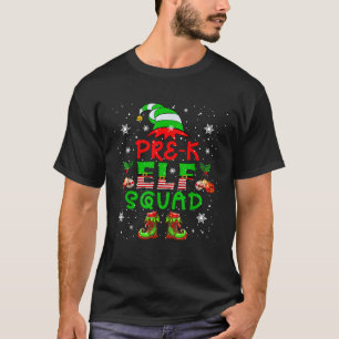 Pre-K-Elf-Trupp Weihnachtsmann Lehrer-Elfen-Kostüm T-Shirt