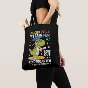 Pre K Graduate Kindergarten Dinosaurier T Rex Tasche