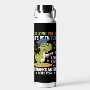 Pre K Graduate Kindergarten Dinosaurier T Rex Trinkflasche