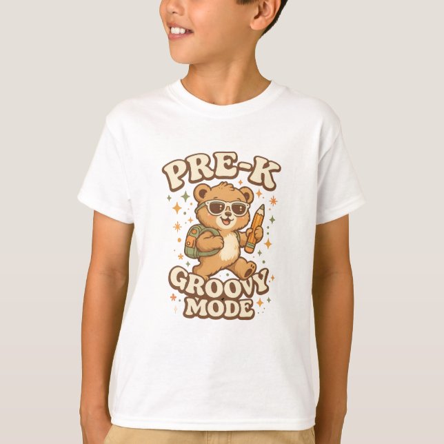 Pre-K Groovy Mode Shirt (Vorderseite)