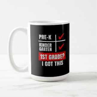 PRE-K KINDER GARTEN 1. GRAD? ICH HABE DAS GOT KAFFEETASSE