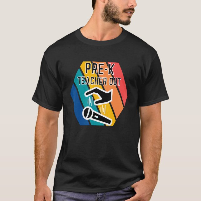 Pre-K-LehrerInnen, die am Ende der SCCH-Bewertung T-Shirt (Vorderseite)