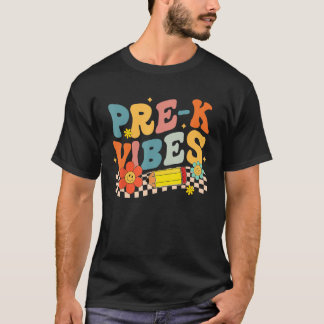 Pre K Rocks Erster Tag der Schule Willkommen zurüc T-Shirt