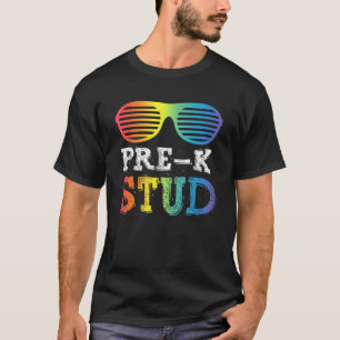 Pre-K-Studie für Jungen zurück in die Schule T-Shirt