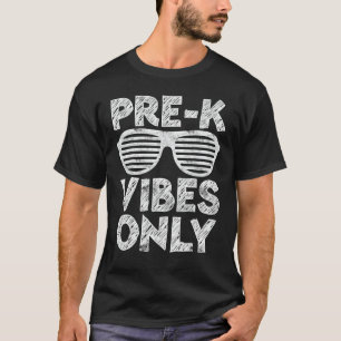 Pre-K Vibes nur zurück zur Schule T-Shirt